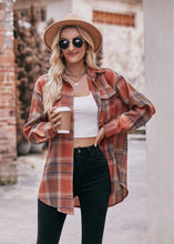 Load image into Gallery viewer, Coffee Plaid Flannel