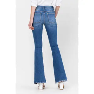 Vervet Mid Rise Flare Jeans