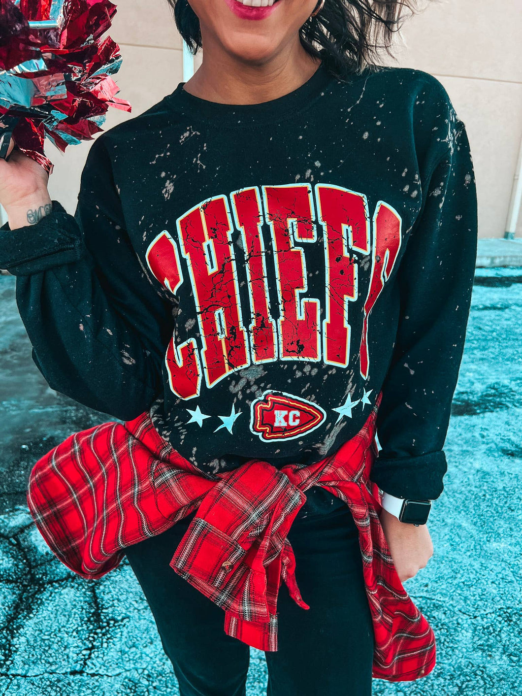 Chiefs Bleached Sweatshirt