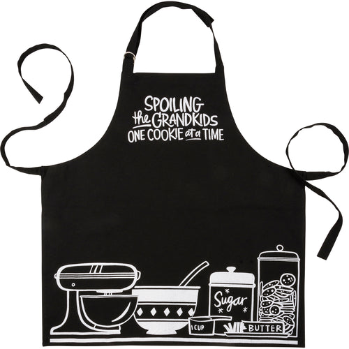Spoiling Grandkids One Cookie At A Time Apron