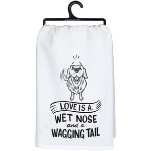 Wagging Tail Kitchen Towel