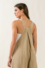 Load image into Gallery viewer, Washed Corduroy Wide Leg Overalls