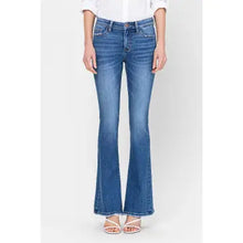 Load image into Gallery viewer, Vervet Mid Rise Flare Jeans