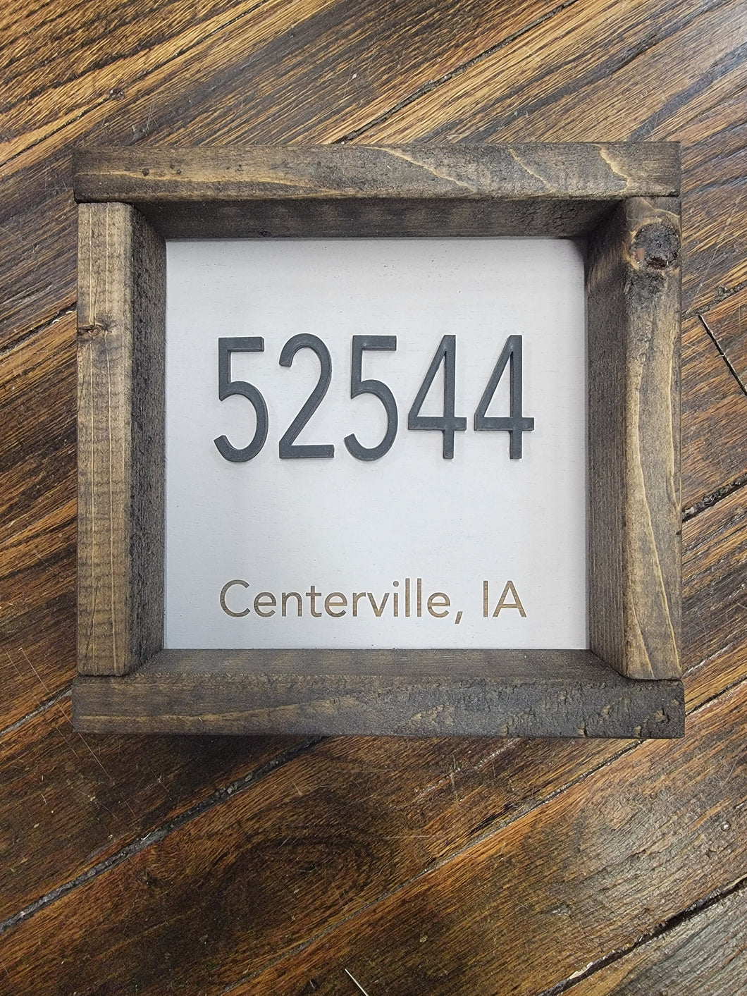 Centerville Zip Code Sign