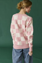 Load image into Gallery viewer, Oversized Checker Sweater