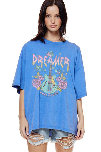 Dreamer Rock N Roll Graphic Tee