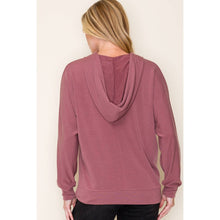 Load image into Gallery viewer, Marsala Dolman Hoodie