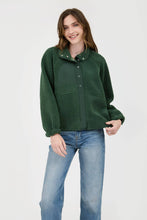 Load image into Gallery viewer, Hunter Green Fleece Jacket