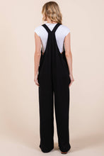 Load image into Gallery viewer, Black Jumpsuit w/Pockets