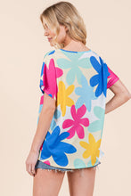 Load image into Gallery viewer, V Neck Floral Top