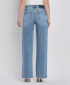 Vervet 90's Super High Rise Wide Leg Jeans