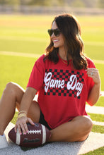 Load image into Gallery viewer, Red Game Day Puff Tee