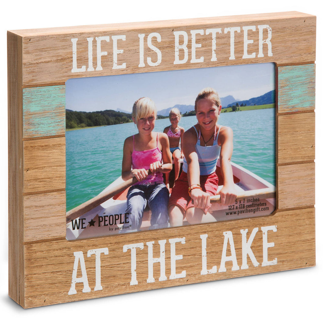 5x7 Lake People - Frame