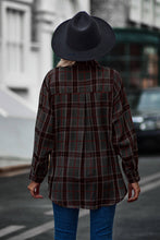 Load image into Gallery viewer, Gray Red &amp; Black Flannel