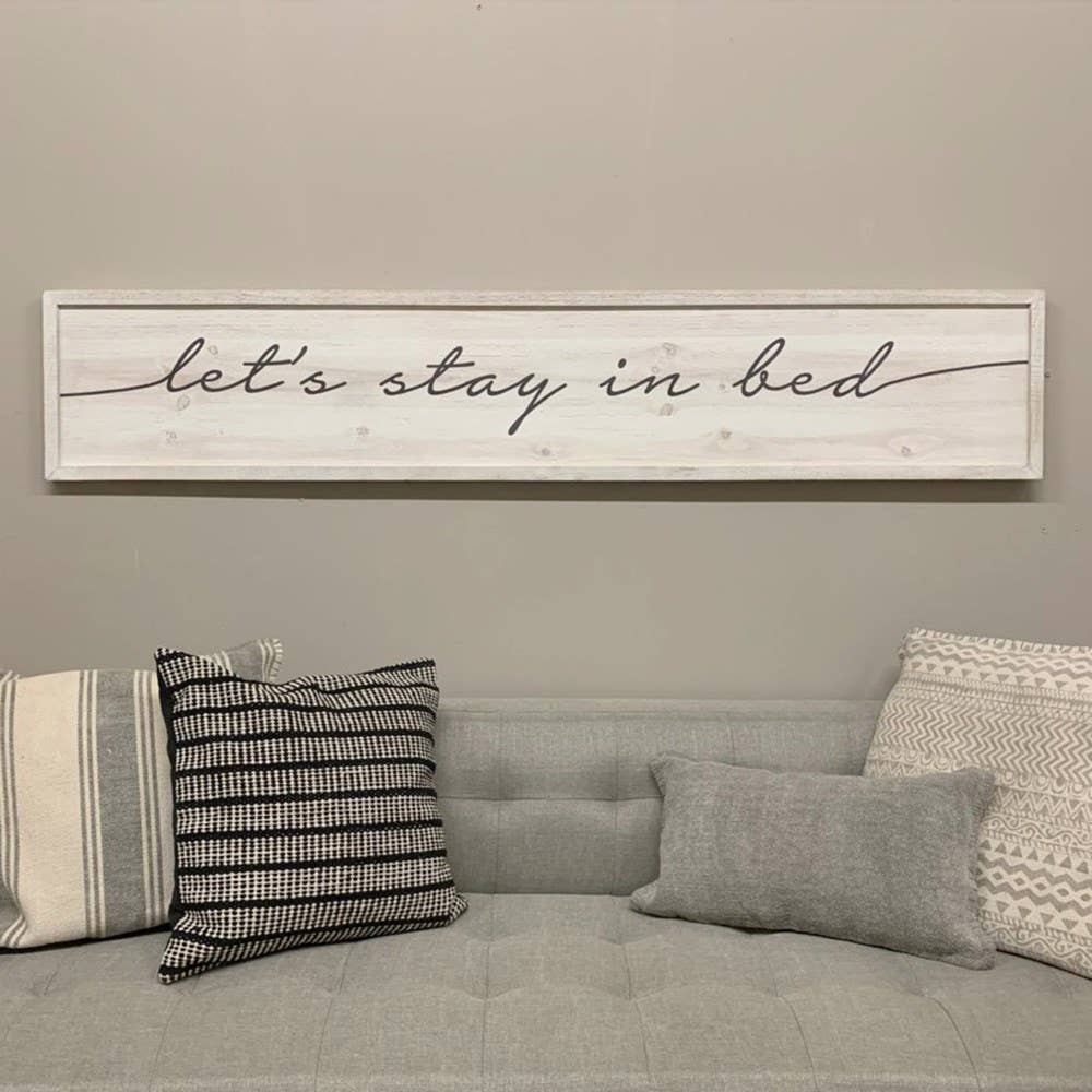 Let's Stay in Bed