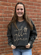 Load image into Gallery viewer, Iced Coffee Graphic Sweatshirt