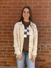 Load image into Gallery viewer, Ivory Waffle Knit Shacket