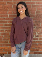 Load image into Gallery viewer, Marsala Dolman Hoodie