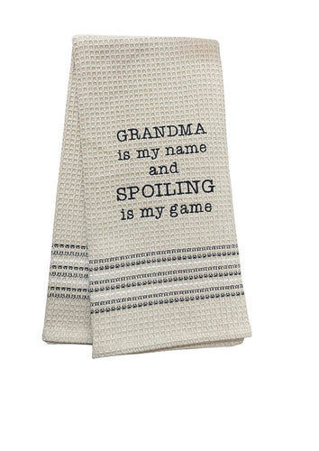 Spoiling Dishtowel