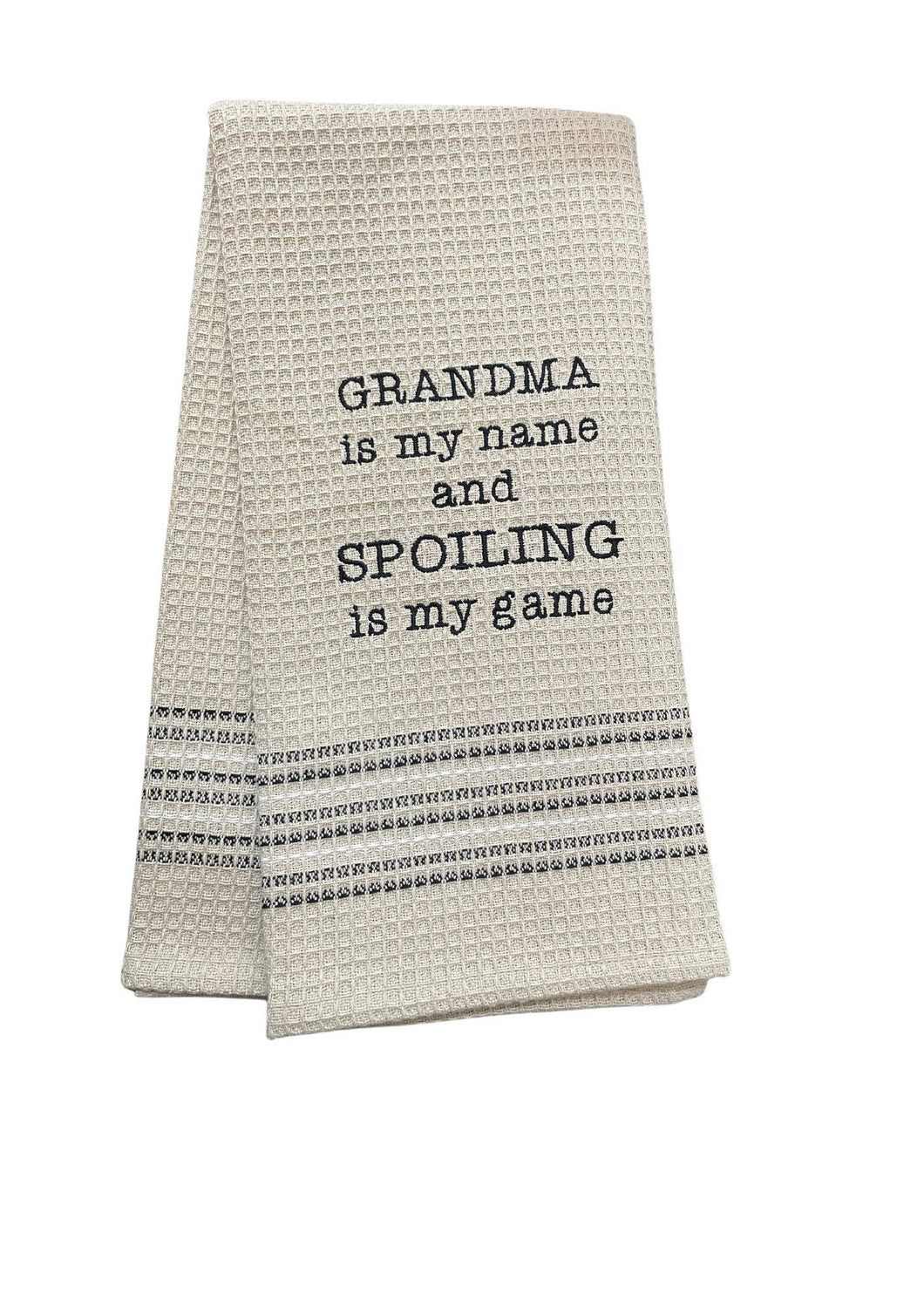 Spoiling Dishtowel