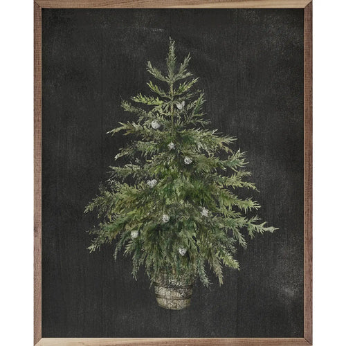 8x10 Christmas Tree Black