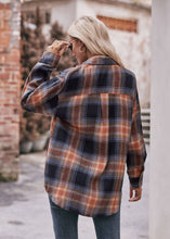 Load image into Gallery viewer, Coffee Plaid Flannel