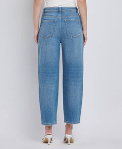 Super High Rise Barrel Leg Jeans