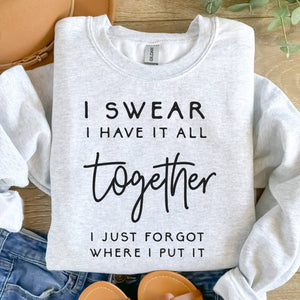 All Together Graphic Sweatshirt