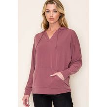 Load image into Gallery viewer, Marsala Dolman Hoodie