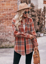 Load image into Gallery viewer, Coffee Plaid Flannel