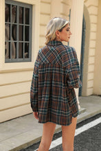 Load image into Gallery viewer, Coffee Plaid Flannel