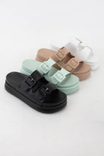 Load image into Gallery viewer, White Chunky Platform Sandal