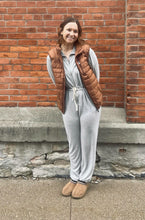 Load image into Gallery viewer, Super Soft Grey Jumpsuit