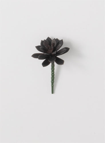 Black Succulent Pick