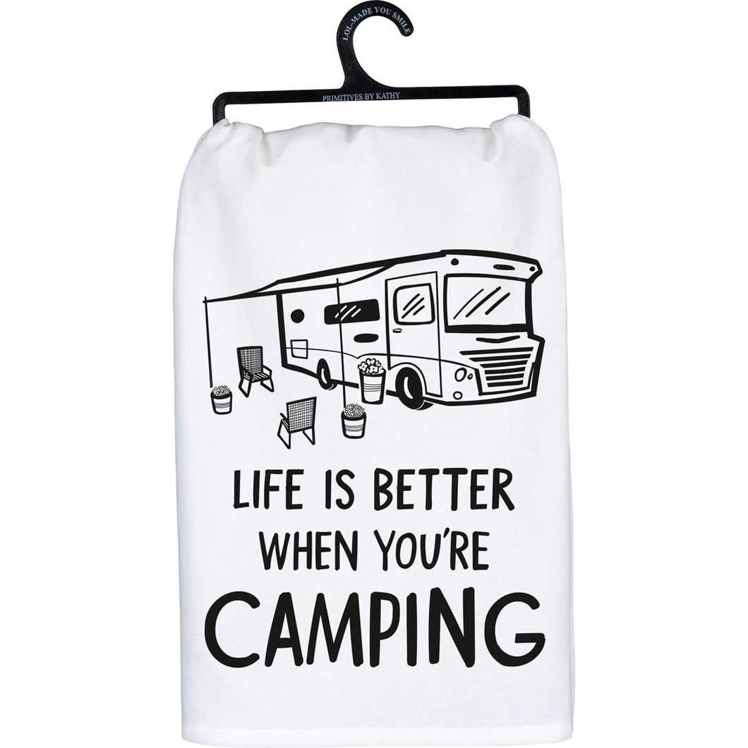 Dish Towel - You're Camping