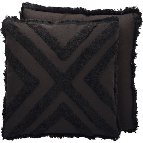 Pillow - Black Fringe