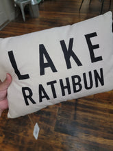 Load image into Gallery viewer, Personalized Lake Pillow