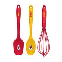 Load image into Gallery viewer, NFL Kansas City Chiefs 3pc Kitchen Utensil Set