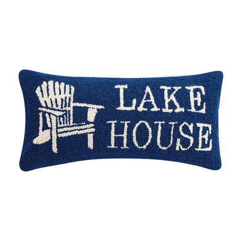 Lake House Hook Pillow