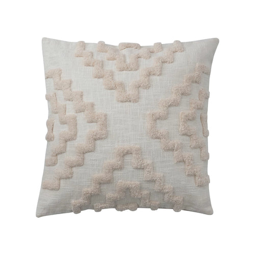 Cotton Tufted Pillow