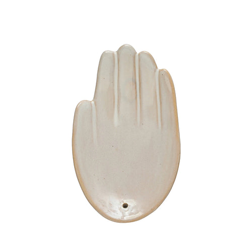 Stoneware Hand Shaped Incense Dish