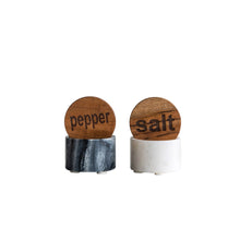 Load image into Gallery viewer, Set of Marble Salt &amp; Pepper Pot