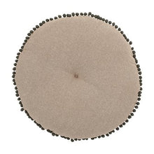 Load image into Gallery viewer, Round Embroidered Pillow